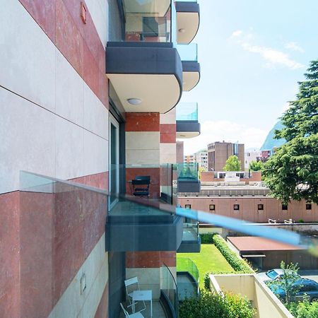 Roggia Apartments By Quokka 360 - Central Flats With Parking Space ลูกาโน ภายนอก รูปภาพ